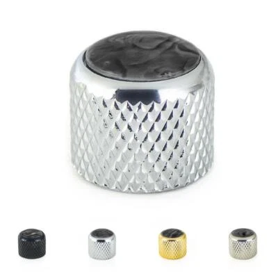 NORTHWEST GUITARS Metall Lautstärkeregler mit Perlen-Inlay für geteilte Schaft-Pots