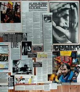 MARILLION # Clippings, Adverts, Songwords - Heart Of Lothian, Fugazi - Live - Bild 1 von 6