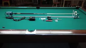 DELUXE CUE REPAIR LATHE, BED EXTENSION, KNOB SPEED CONTROL, HOW TO MANUAL "USA" - Picture 1 of 12