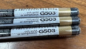 3 Matite Eyeliner Avon Oro Glimmersticks Oro Ricco G503 Spedizione il giorno successivo - Foto 1 di 2