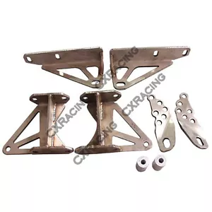 CXRacing Sway Bar spacer Kit For Mazda RX8 RX-8 Enforced Support Swap - Foto 1 di 10