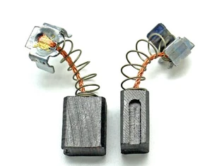 Par de escobillas de carbón RC-180246, carbón 6x9x11,5 mm para p. ej. Black & Decker B... - Imagen 1 de 4