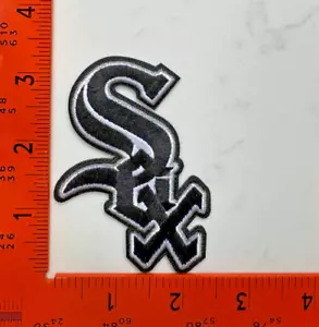 Chicago White Sox Embroidered Patch Iron-On Logo Badge - Free Shipping - Picture 1 of 1
