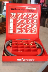 VTG STORE DISPLAY AEROQUIP SOCKETLESS FITTINGS & HOSE KIT FOR AUTOMOTIVE - Picture 1 of 8
