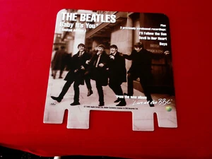 BEATLES~ BABY IT'S YOU~ PROMO DISPLAY ONLY~ RARE~ MINT~ CARDBOARD~COLLECTABLES - Picture 1 of 2
