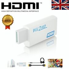 Nintendo Wii to HDMI Converter Adapter Audio Video Cable RCA Lead - *NEW MODEL*