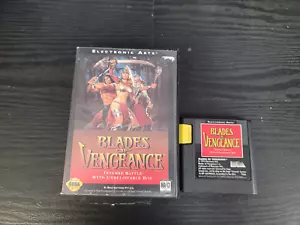 Blades of Vengeance für Sega Genesis Originalverpackt OVP Top Zustand PU - Bild 1 von 3