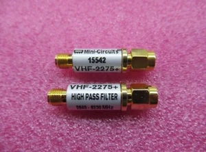 1pcs Mini-Circuits VHF-2275+ 2.45-7GHz SMA RF Coaxial High Pass Filter - Afbeelding 1 van 5