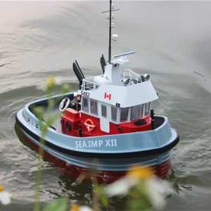 SEAMIP TUG Scale 1:20 500mm 17" Fiberglass Hull RC Model Ship Kit - Picture 1 of 23
