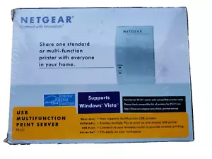 Netgear USB Mini Multi Function Print Server PS121NA New Sealed NIB - Picture 1 of 12