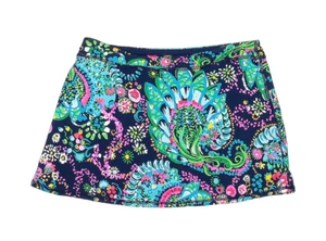 LILLY PULITZER GIRLS SIZE X-LARGE (12-14) MINI AILA SKORT *TAKE ME TO THE SEA* - Picture 1 of 3