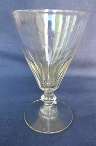 GRAND VERRE ANCIEN DE SERVICE EN VERRE SOUFFLE (Réf 8) - Picture 1 of 3