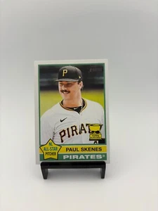 2025 Topps Heritage Paul Skenes Gold Cup Pirates - Foto 1 di 2