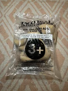 Juguete de peluche vintage para perro Taco Bell Talking Chihuahua - sellado en bolsa - sin sonido - Imagen 1 de 4