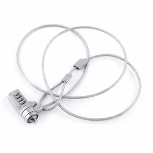 Lock Laptop Combination Lock Security Cable Chain With Key Notebook Laptop Lock - Afbeelding 1 van 6