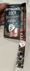 2011 Big 4 Concert Metallica Slayer Anthrax Megadeth 3D Pit Pass Collectible - Picture 1 of 7