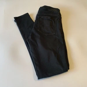 Polo Ralph Lauren Womens Jeans Skinny Size 30W 30L Black Tompkins Tapered Fit - Picture 1 of 19