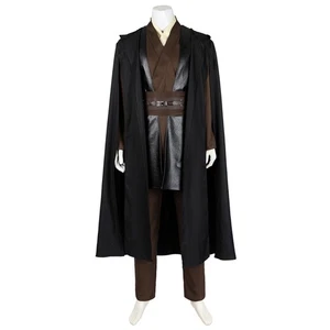 Star Wars: Episode II Anakin Skywalker Cosplay Kostüm komplettes Set Umhang Halloween  - Bild 1 von 12
