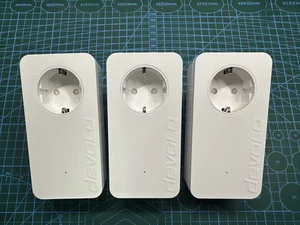 Adattatore Devolo dLAN 550 duo+ bianco / 3 pezzi - Foto 1 di 2