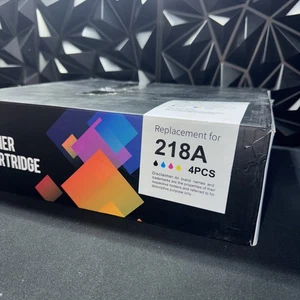 218A Tonerkartuschen Set 4 Stück Ersatz HP 218A ohne Chip mit Werkzeug - Bild 1 von 2