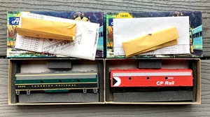 ATHEARN BLUE BOX 1/87 HO CANADIAN NATIONAL & CP RAIL F7B LOCOMOTIVE SHELLS ONLY - Picture 1 of 10