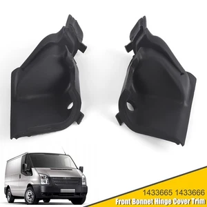 2X Left+Right Bonnet Hinge Cover 1433665 1433666 For Ford Transit MK7 2006-2013 - Picture 1 of 12