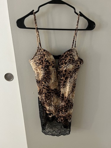 UNDERCOVER Abito lingerie Victoria’s Secret vintage raso slip taglia 36C medio piccolo