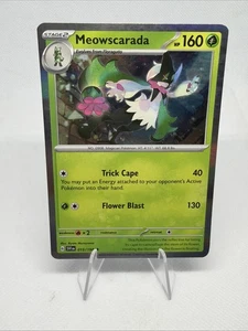 MEOWSCARADA Pokémon RARE HOLO 015/198 NM - Picture 1 of 2