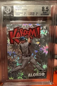 2021 Panini Absolute - Kaboom! Pete Alonso #K6 BGS 8.5 - Bild 1 von 2