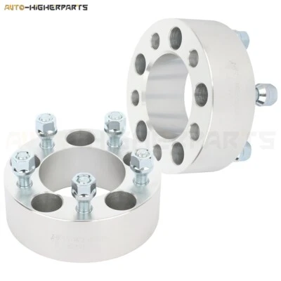 For 1994-2014 Ford Mustang 2 Pcs 2" Thick 5x4.5 5x114.3mm Wheel Spacers - Image 1 of 4