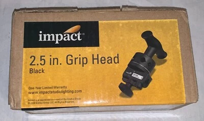 Cabezal de agarre de impacto para luces y accesorios 2,5" (negro) Foto 1 de 3