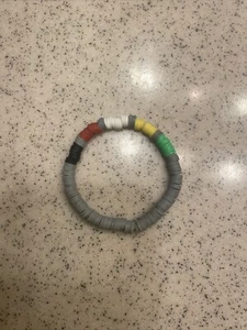 Wordless Book clay bead bracelet - Picture 1 of 1
