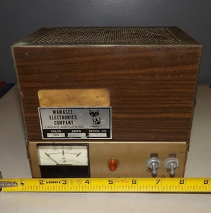 Vintage Wawasee Electronics Black Cat Linear Ham Radio Amplifier - Zdjęcie 1 z 11