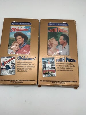 South Pacific and Oklahoma Audio Cassettes Tape Rodgers Hammerstein NIB - Image 1 of 4
