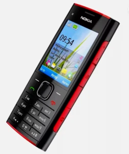 Nokia X2-00 Cell Phone Black Red (Unlocked) Classic Button Mobile Phone+warranty - Picture 1 of 21