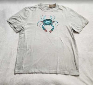 Neu Herren L J Crew Krabben Grafik Made in USA T-Shirt - Bild 1 von 7
