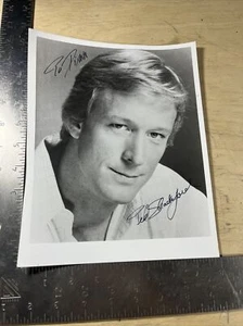 Ted Shackelford- Signed Vintage Postcard from "Knots Landing" - Picture 1 of 1