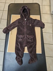 Baby Gap One Piece Baby Outfit Or Sleeper 3 -6 Months Brown Bear - Picture 1 of 9