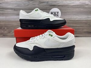 **NEW Men's Nike Air Max 1 SE Summit White Black Chlorophyll Sneakers FZ5160 121