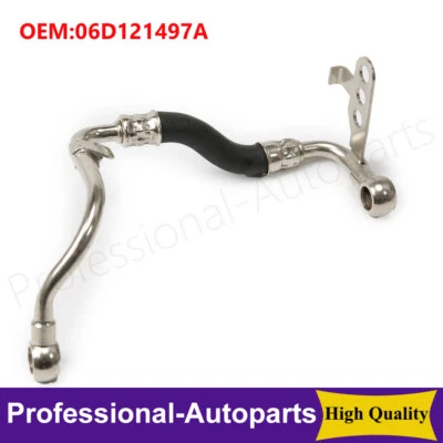 06D121497A Manguera de desbordamiento de refrigerante del motor apta para Audi A4 Quattro 2005-2009 Foto 1 de 4