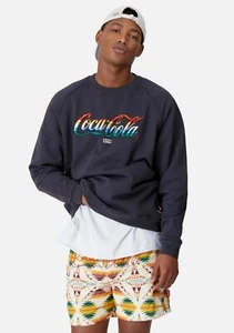 Kith x Coca-Cola Rayas Cuello Redondo - Negro - XS - Kith x Coca-Cola 2020 - RARO - NUEVO CON ETIQUETAS - Imagen 1 de 7