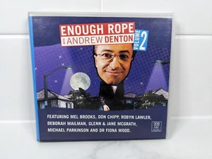 Suficiente cuerda con Andrew Denton Vol 2 CD de audio serie de entrevistas programa de entrevistas - Imagen 1 de 2
