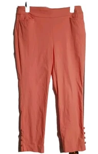 Pantaloni donna Chico's Peach Crop/Caviglia taglia 0,5R (6) - Foto 1 di 9