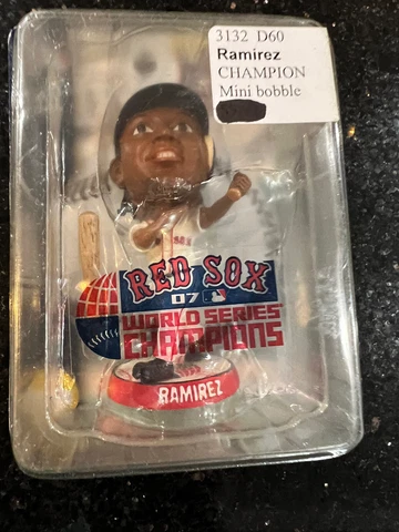 Boston Red Sox MLB World Series Champion Manny Ramirez mini Bighead. bobblehead Cover