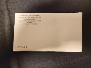 1971  Mint Uncirculated Coin Set - Picture 1 of 2