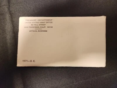 1971  Mint Uncirculated Coin Set - Image 1 of 2