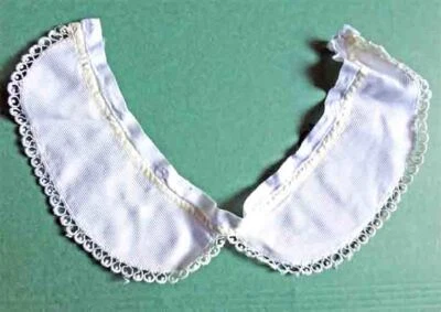 Weißer Spitzenkragen, Trachten Mädchen, 32 x 7 cm, anknöpfbar, ca. 1950 - Bild 1 von 2