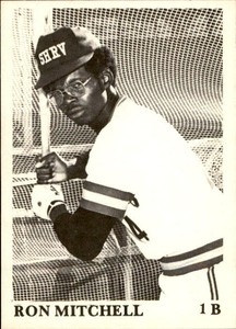 1975 Shreveport Captains TCMA #11 Ron Mitchell Phoenix Avondale Arizona AZ Card