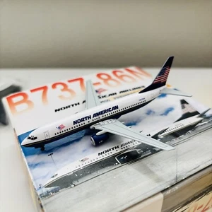 North American Airlines B737-86N Die Cast Plane 1:400 Dragon Wings 2001 - Picture 1 of 7