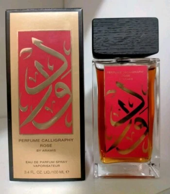 ARAMIS CALLIGRAPHY ROSE EDP 100ML RARE AS NEW 98% FULL IN BOX SAME DAY DESPATCH - image 1 of 4